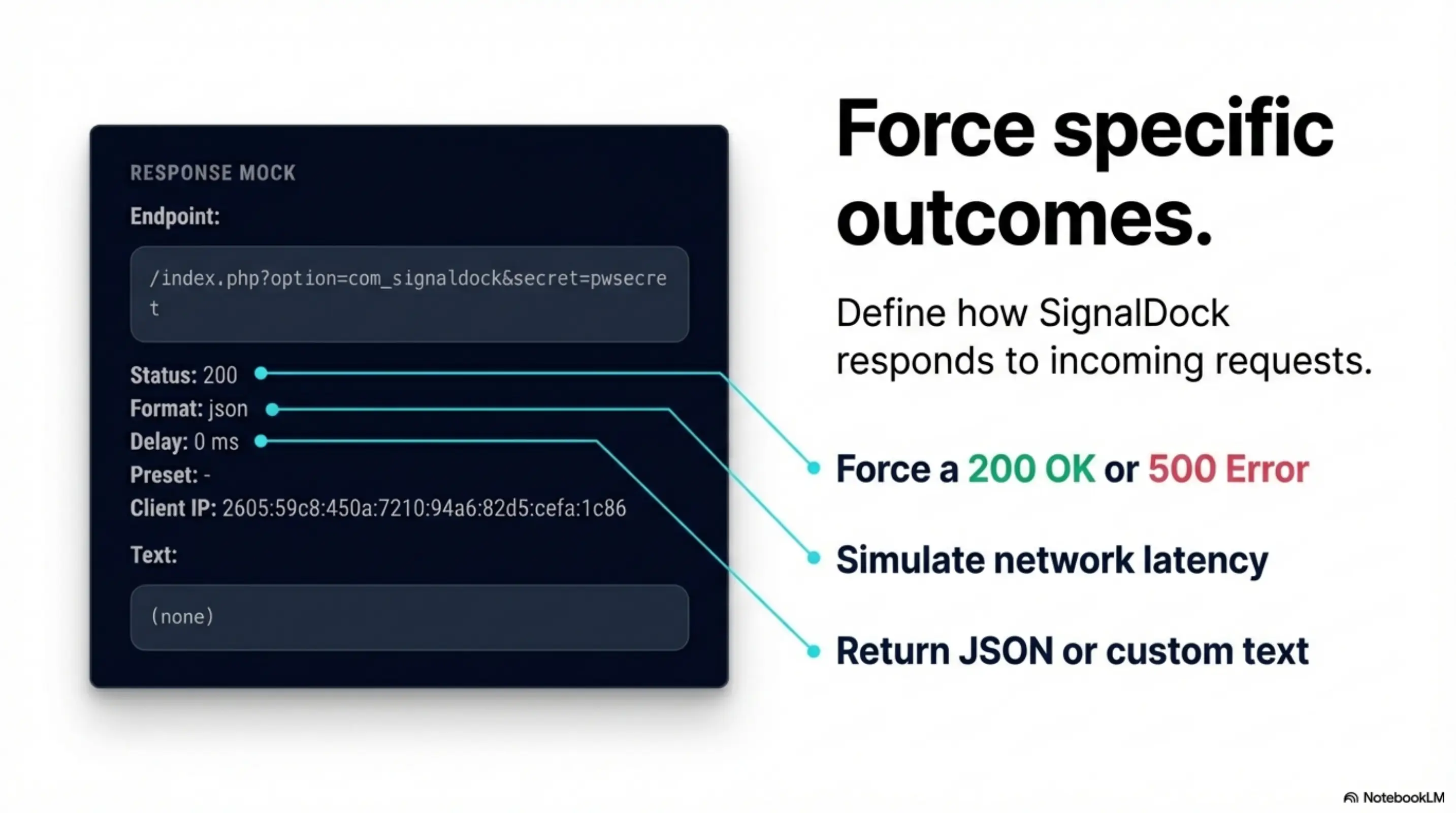 Response mock controls